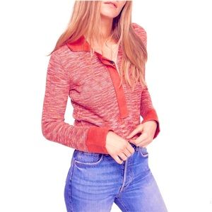 NWT Free People Terracotta Making Memories Henley